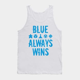 Blue Always Wins Tank Top